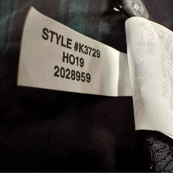 J. Crew ‘Slim Stretch Perfect Button-Down Shirt’ in “Black Watch Tartan” Size 10 - Picture 13 of 16